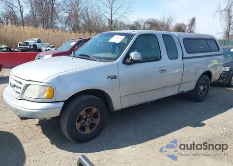 2002 Ford F-150 Xl/Xlt из США, поврежденный, VIN 1FTRX17202NB83745
